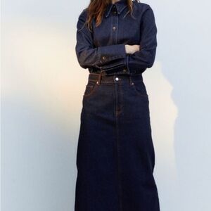 H&M top and bottom denim set